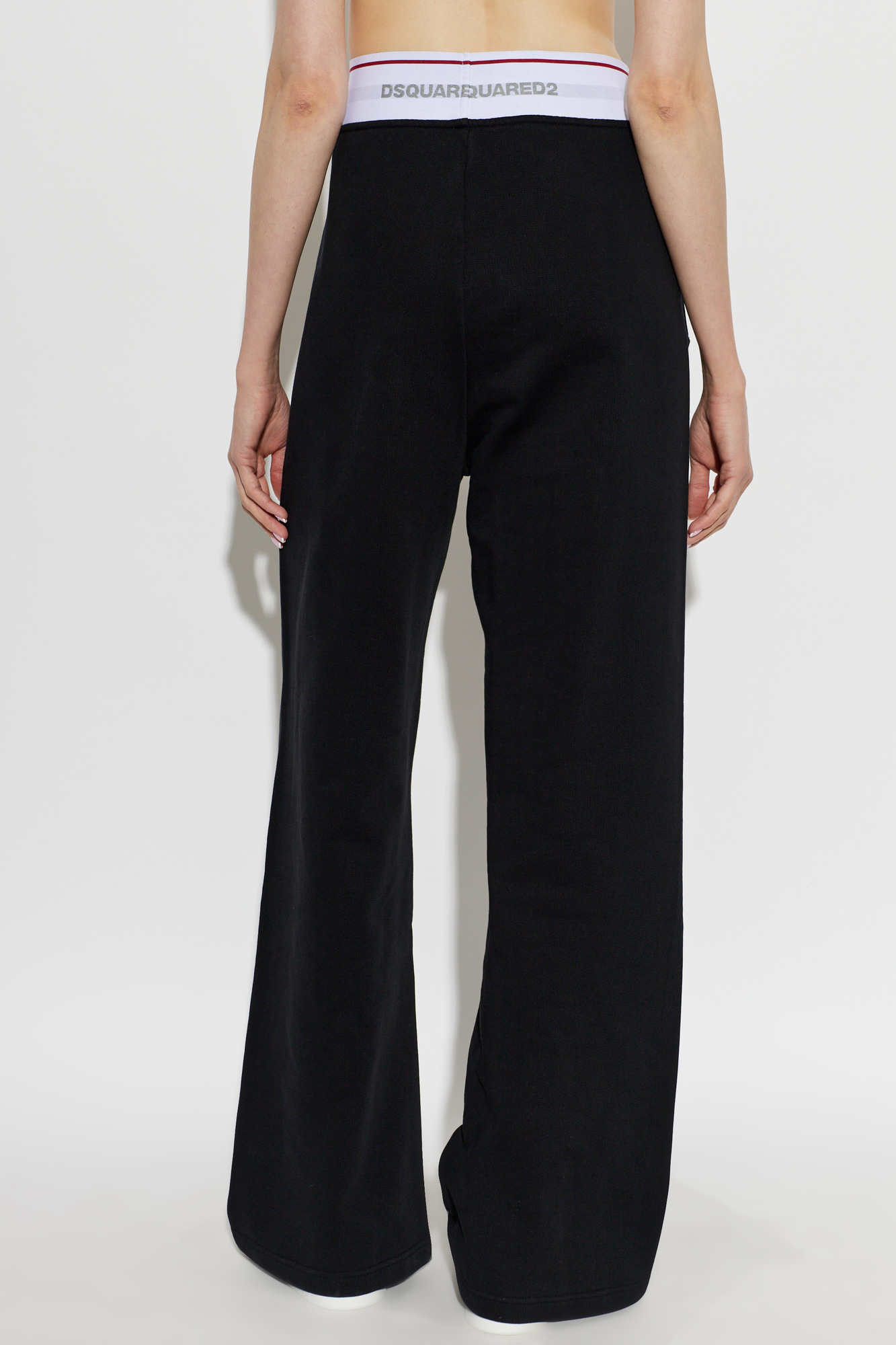 Black Wide-leg sweatpants Dsquared2 - Vitkac GB